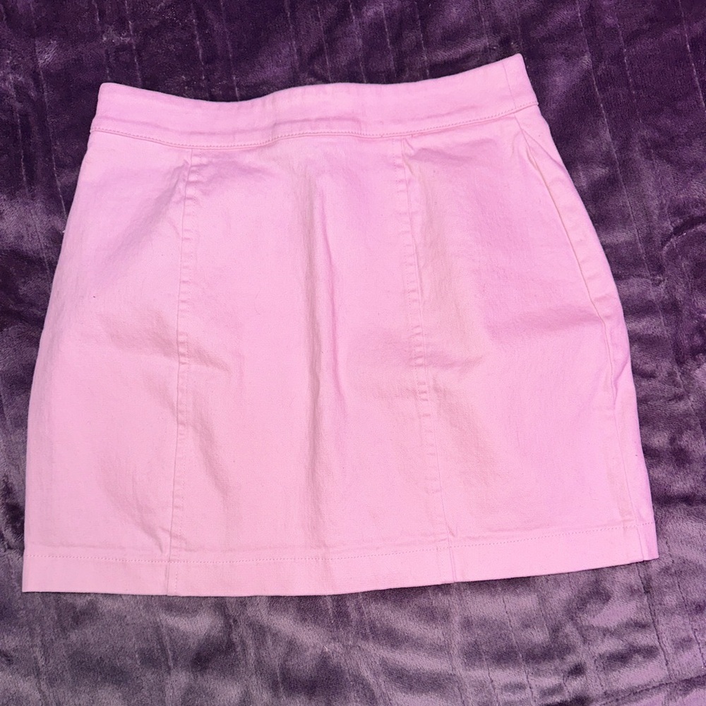 Pink skirt